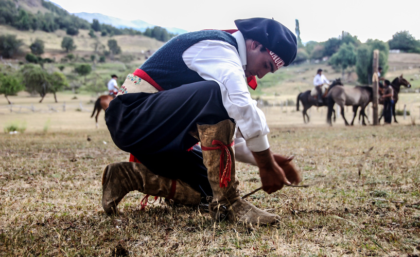 Con sus mejores atuendos
