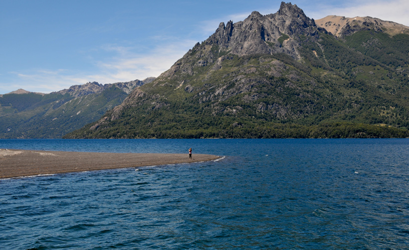 Canoa Harbor in Lanín National Park