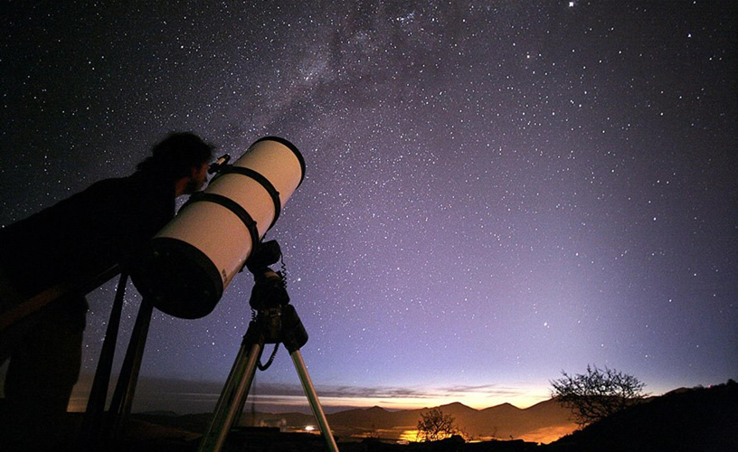 Observación nocturna de astros