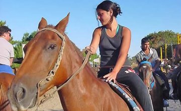 Horseriding around Mar de las Pampas 