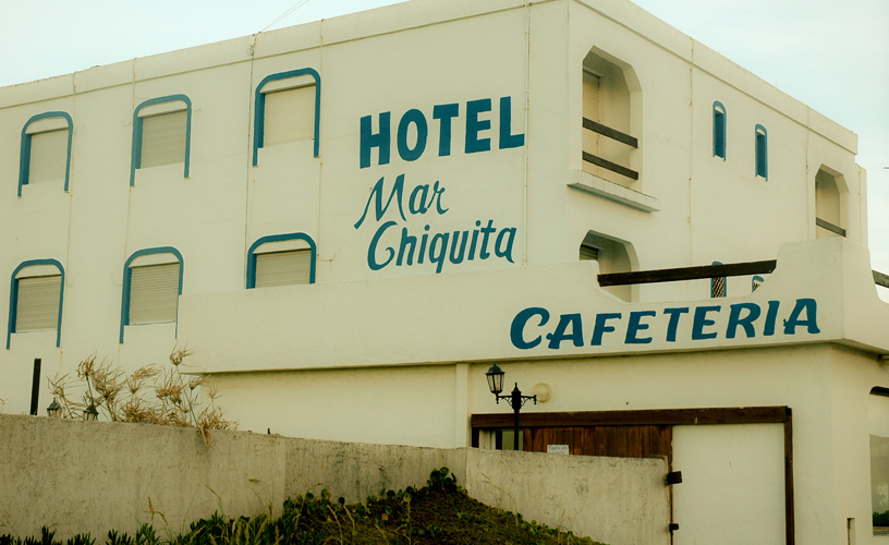 Construido sobre la playa