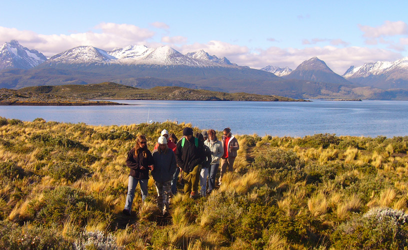 Una pequeña caminata tipo trekking