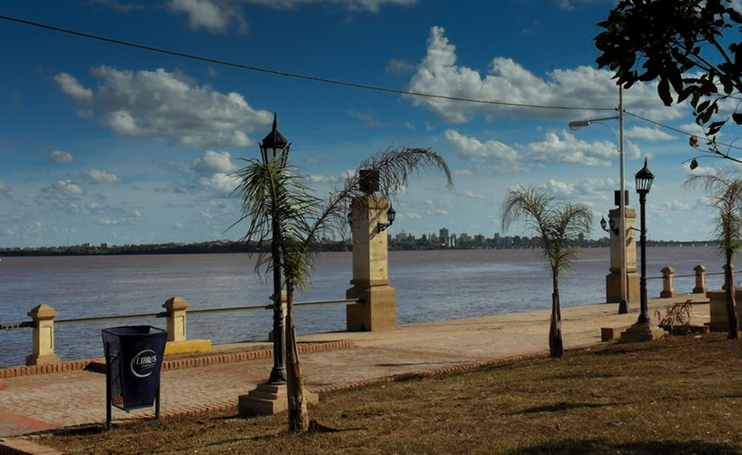 A orillas del río Uruguay