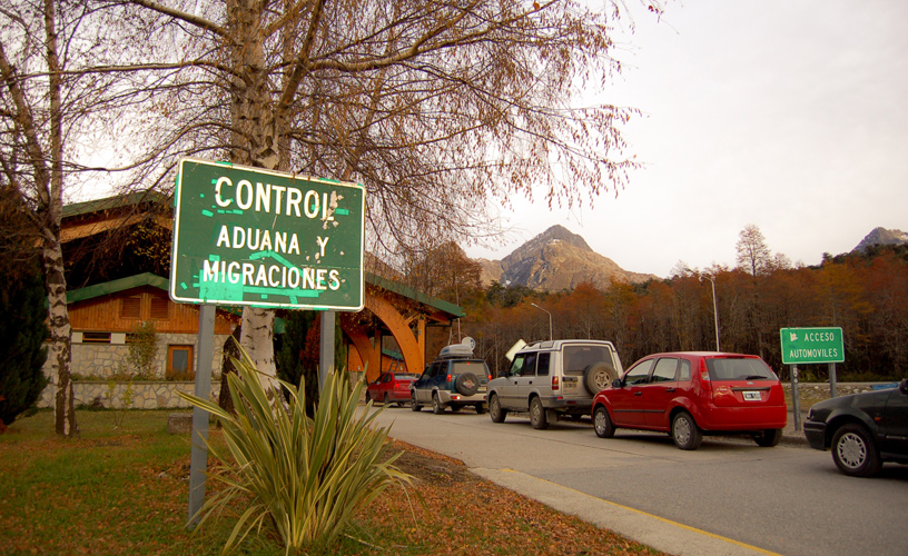 Crossed towards Chile