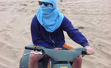 ATV Ride around the Sandhills in Villa Gesell 