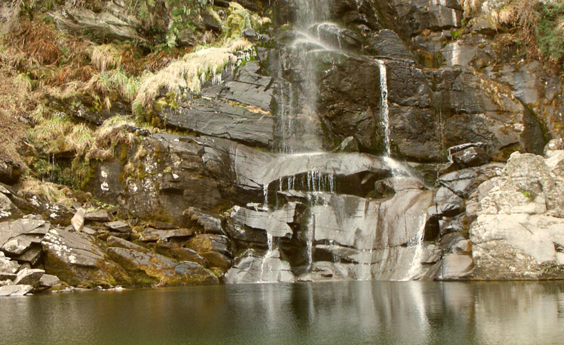 18-meter-high cascade
