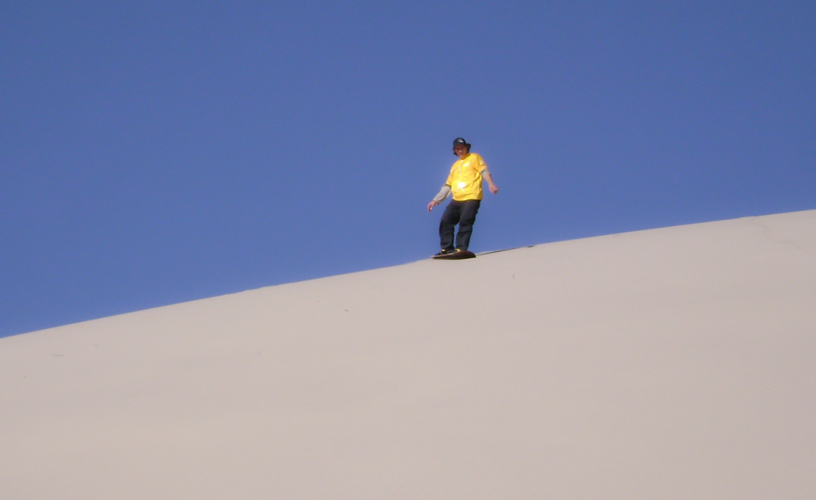 A smooth and quite skiddy surface