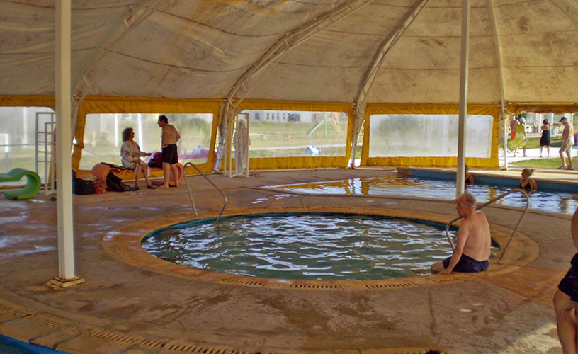 The benefits offered by its hot spring waters