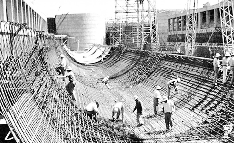 Construcción de tubos, 1968