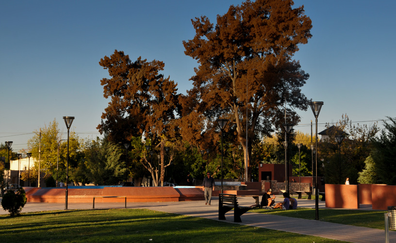 The fascinating scenery