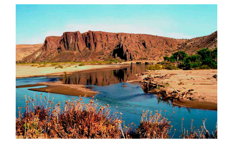 Splendid ravine reminiscent of the Jurassic period