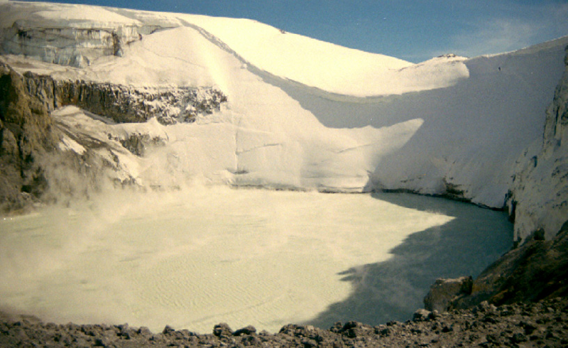 Crater of the Volcano