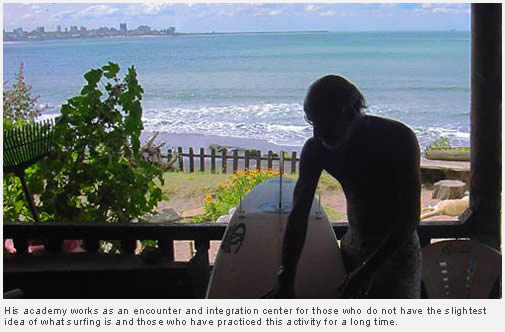 Visit to the Surf School in Mar del Plata