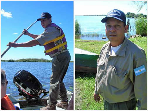 Los hombres de los esteros del Iber 