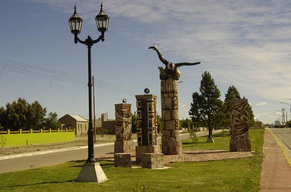 Monumentos en la plazoleta