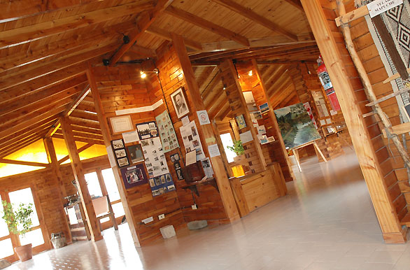 Vista interior museo