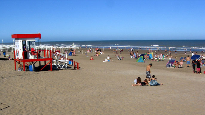 Panorama de la playa