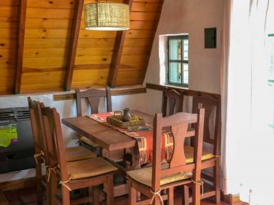 Cabañas Verde y Blanco