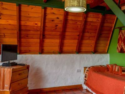 Cabañas Verde y Blanco