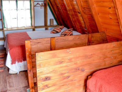 Cabañas Verde y Blanco