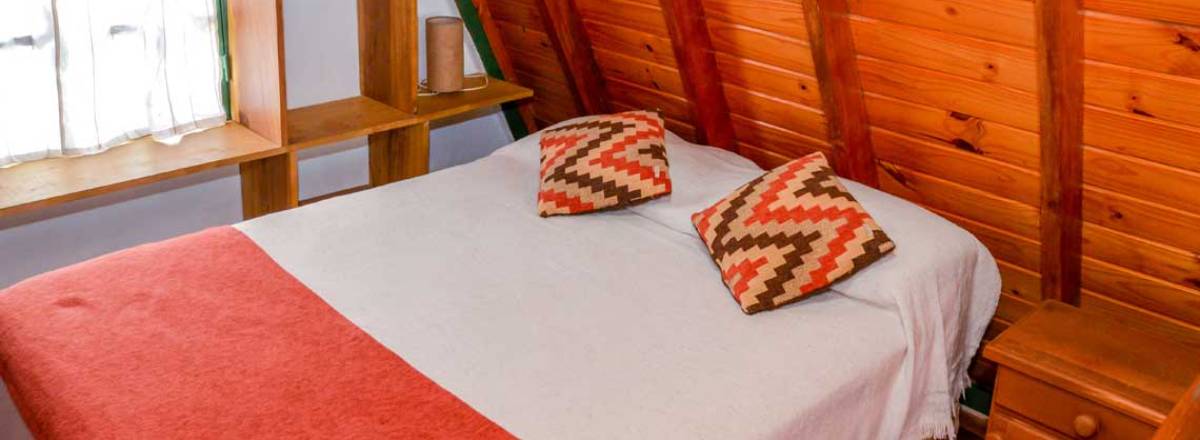 Cabañas Verde y Blanco