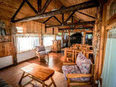 Alojamientos en el Río Aluminé Nahuel Mapi Lodge