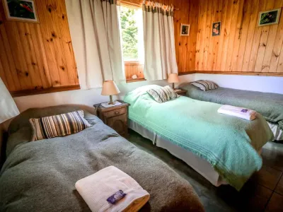 Alojamientos en el Río Aluminé Nahuel Mapi Lodge
