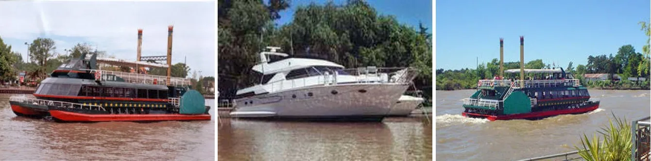 Paseos Náuticos por el Delta Catamaranes Interisleña