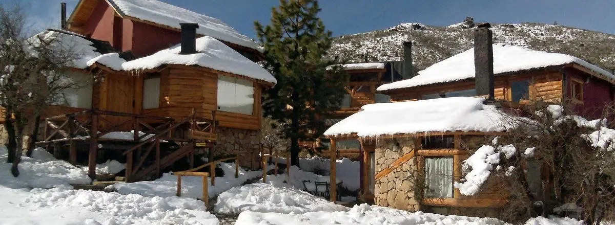 Alojamientos en el Cerro Catedral  Cabañas La Aurora Boreal