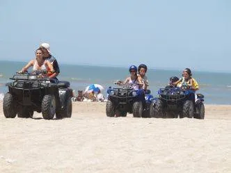 Motorbike and Fourtrack Rental Honda Pampa Beach