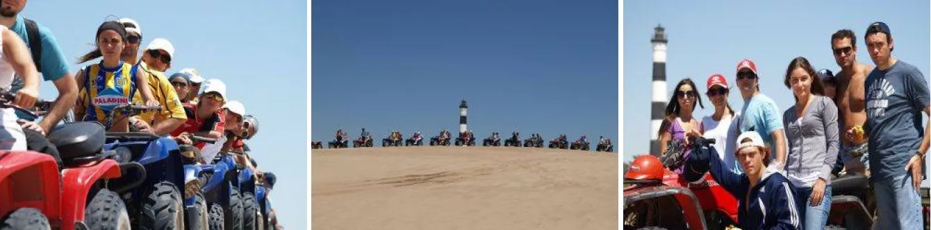 Motorbike and Fourtrack Rental Honda Pampa Beach