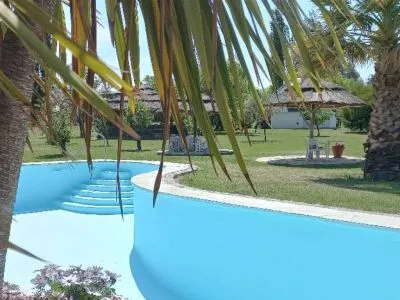 Aonikenk Cabins  in  Cañón del Atuel - Valle Grande