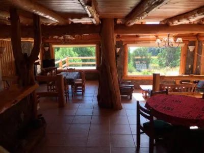 Alojamiento en Lago Meliquina (a 30 Km. de San Martín de los Andes) Cabañas Melihue