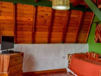 Cabañas Verde y Blanco