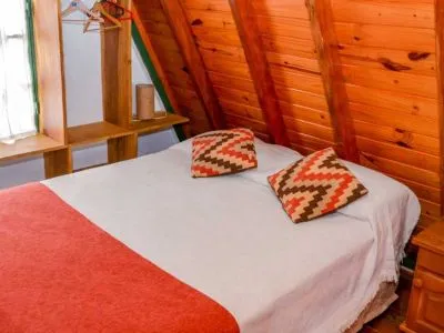 Cabañas Verde y Blanco