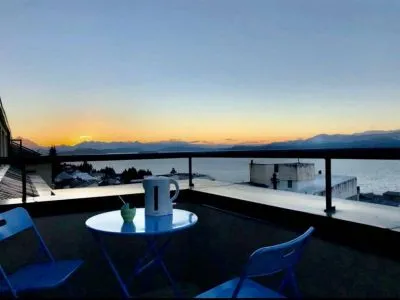 Duplex 02 Vista al Lago y Terraza Departamentos  en  Bariloche