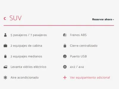 Car rental Del sur DS Rent a Car