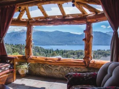 Cabaña La Soñada Cabins  in  Villa Traful