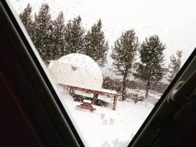 Alojamiento en Lago Meliquina (a 30 Km. de San Martín de los Andes) Domos Meliquina