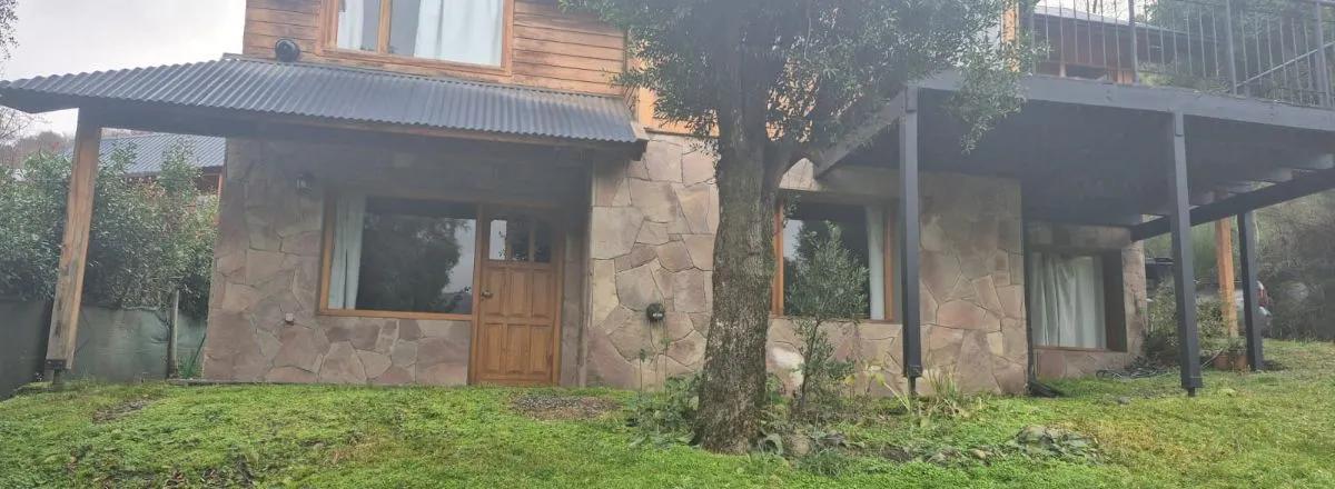 Cabañas Departamento con jardín