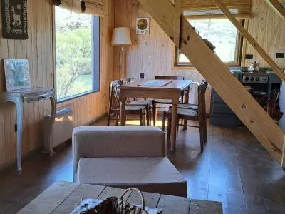 Cabañas La Cabaña en El Campito Pilo Lil sobre el Río Aluminé