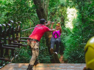 Turismo Aventura Jungle Fly Iguazú Circuito de aventuras