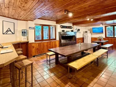Nevada Hostel Lodging at Mount Catedral  in  Bariloche