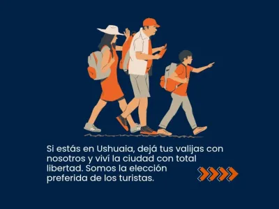 Agencias de viajes y turismo ULocker Lockers inteligentes en Ushuaia