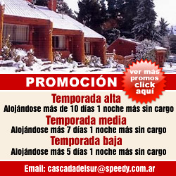 Promo Cascada del Sur