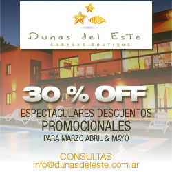Promo Dunas del Este Caba�as Boutique