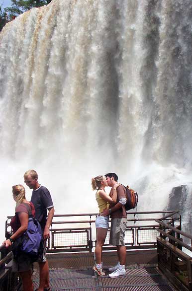 Iguazu Falls sightseeing point