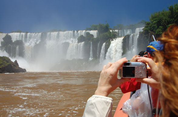 Iguazu Falls postcard