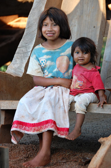Niños en La Aripuca