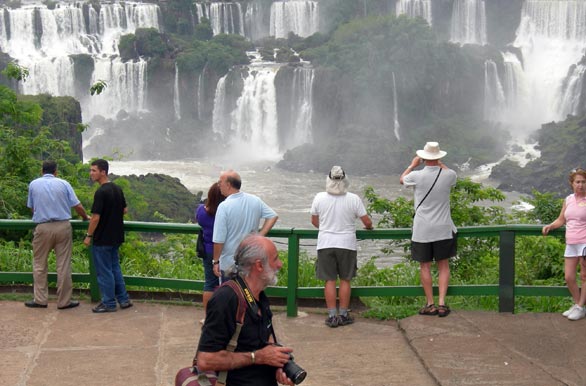 Waterfall view from Brazil